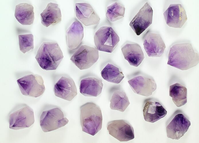 Lot: Amethyst Crystal Points - Pieces - Morocco #104594